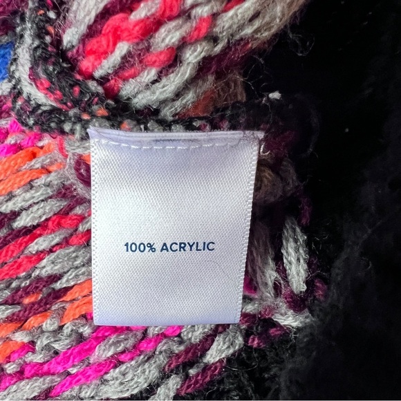 Allison Joy Chunky Knit Multi Color Sweater Small - Picture 7 of 9